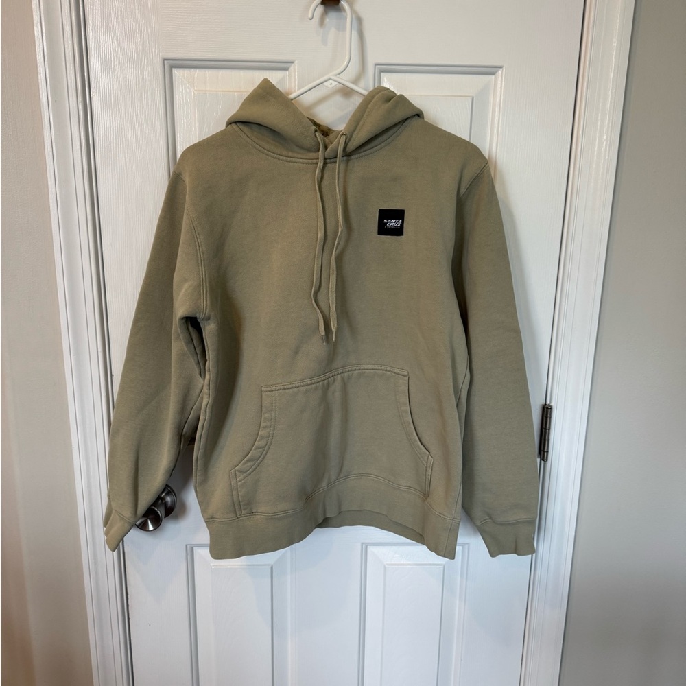 Men's Santa Cruz Hoodie Sweatshirt Light Green